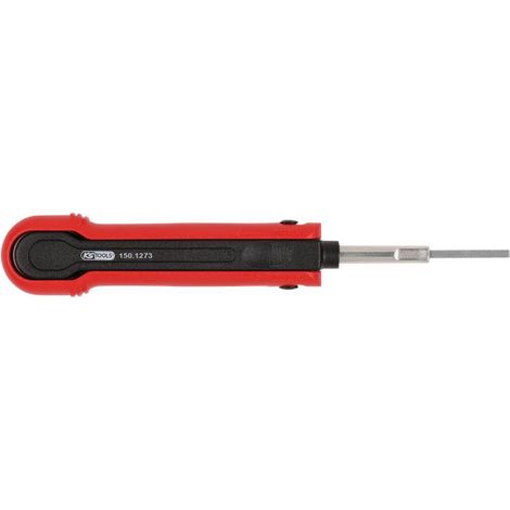 KS Tools Entriegelungswerkzeug für Flachstecker/Flachsteckhülsen 5,8 mm (AMP Tyco ST) - 150.1273