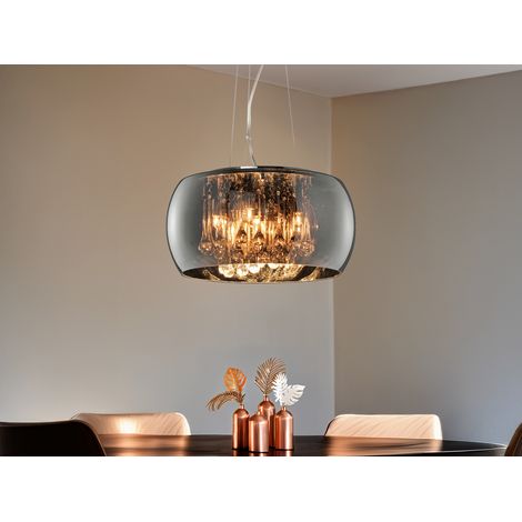 Steam Suspension Chromglas und Anhänger Ø40 cm Trio Lighting (1/5)