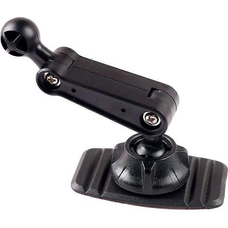 Support de téléphone de voiture avec base adhésive pour tableau de bord, rotation à 360° et bras multi-articulé (1/5)