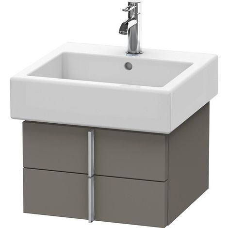 Meuble sous-vasque VERO 431x450x298mm flanelle gris satin