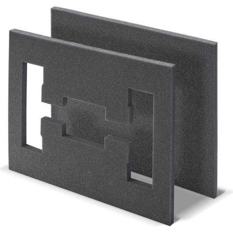 Tood Einlage Hochdichte Schaum 40x30x4 cm Schutz Werkzeuge (1/3)