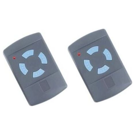Télécommande Porte Garage - 868 MHz - 4 Boutons - Compatible Hormann HSM4 HS4 HSM2 HSP4 HS1 Tubauto - Lot de 2 (1/4)