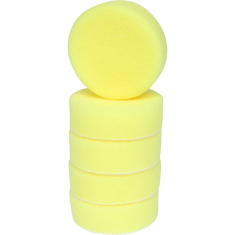 Disco de plástico amarillo, Ø 85,0 mm, paquete de 5 (1/5)