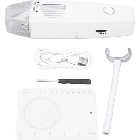Microscope électronique numérique portable sans fil WiFi, loupe grossissante 1000x pour l'inspection et la réparation de la peau (1/5)