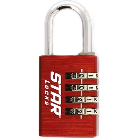 Cadenas à combinaison 4 chiffres - 44mm