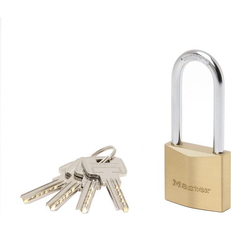 Lucchetto MASTERLOCK a chiave in ottone, l.40 mm Master Lock (1/5)