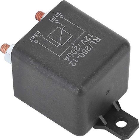Relais de démarreur automobile WM686 12 V, 4 broches, marche/arrêt, relais de démarreur haute performance RL180 200 A (1/5)