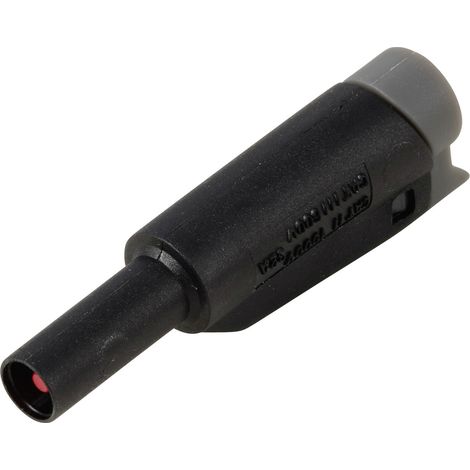 VOLTCRAFT MP-32 schwarz Fiche mâle de laboratoire embase mâle noir 1 pc(s) Bulk (1/5)