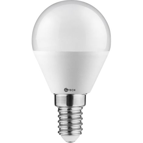 Ampoule LED B45 culot E14, 6W équivalent 43W, 520 lm, lumière blanc chaud 3000K, angle de diffusion 160, éclairage économique pour salon et chambre, non dimmable