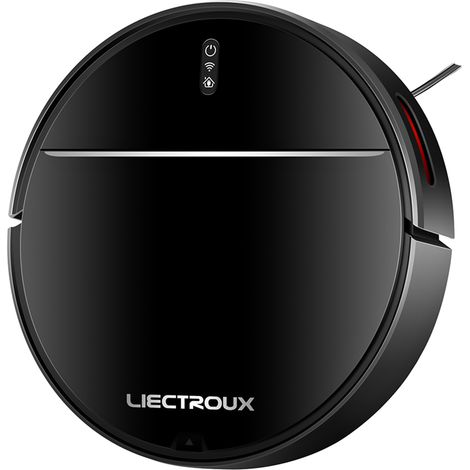 Aspirateur robot automatique 4000 Pa Forte aspiration Intelligente Dynamique Navigation sur carte 2D Position précise Nettoyage humide APP Télécommande Commande vocale Compatible avec Alexa Assistant (1/5)