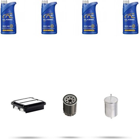 Kit tagliando 3 FILTRI e 4L OLIO compatibile con Dr 1  1.3 LGP 61kw dal 2010 (1/5)
