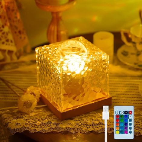 Projecteur LED Aurores Boréales avec galaxie, veilleuse, télécommande, couleurs réglables (1/5)