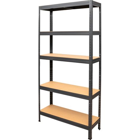 STIER Steck-Fachbodenregal Fachlast 350kg HxBxT 1800x900x300 mm (1/5)
