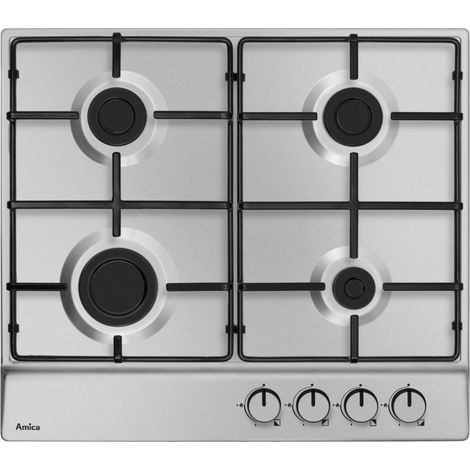 Amica Einbaukochfeld Silber 59 cm