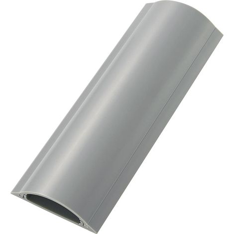 Protège-câbles PVC gris TRU COMPONENTS TC-RDAR70AWM203 1593129 Nombre de canaux: 1 Longueur 1000 mm 1 pc(s) (1/3)