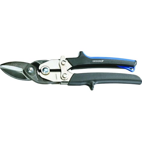 425026 Forbici sagomate con leva, 260 mm , taglio destro