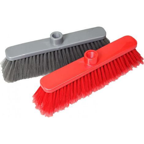 Balai brosse anti-chocs anthracite 30 cm poils PET doux
