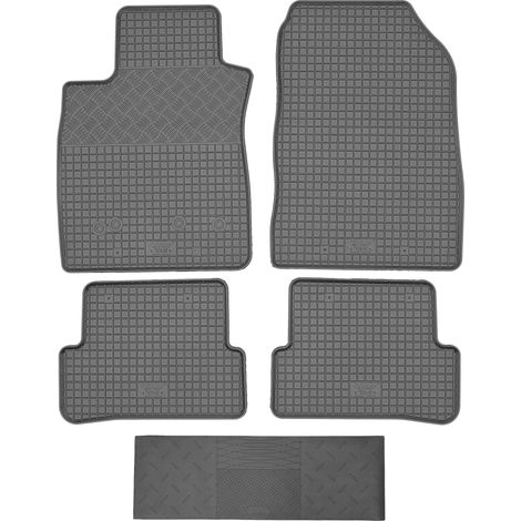 RIGUM 902105 Fußmatten + 900101 Abdeckung – Renault Clio III Kombi/Schrägheck (2006–2012), RN Fahrerfußraum (schmale/breite Spur) – EINBAUBAR