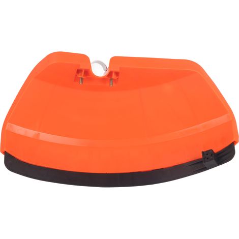 Garde-boue, protection et capot de protection orange renforcé pour tondeuse à gazon (26 mm/28 mm). Accessoire universel pour tondeuse à gazon. (1/5)