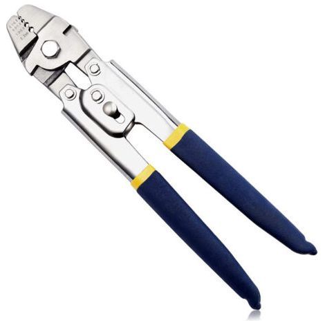 Wire Rope Crimper for Crimping Fishing Lines up to 2.2mm Crimping Tools, Stainless Steel Wire Rope Crimping Tool (1/5)