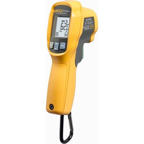 Fluke 62 MAX+ Termometro Infrarosso Giallo Preciso