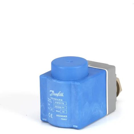 Danfoss Bobina BE per elettrovalvola Tensione alternata, 230 V, 50 Hz, 10 W, 018F6701