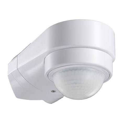 V-TAC VT-8094 Sensore di movimento a infrarossi IR + crepuscolare bianco regolabile IP65 - sku 6613
