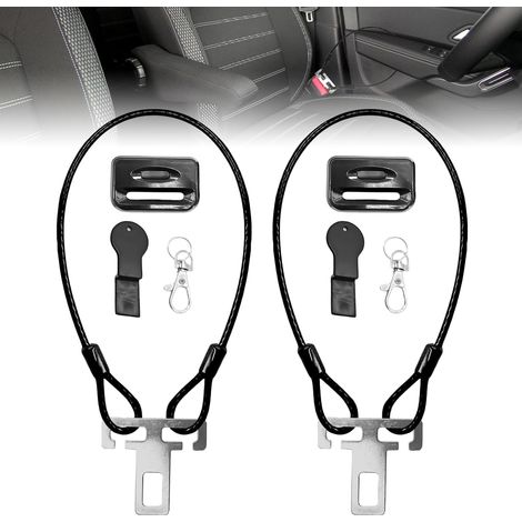 2 Pièces Accessoires Antivol Camping-Car, 60 Cm Protection Antivol Camping-Car, Protection Anti-Effraction, pour Camping-Cars, Voitures, Camionnettes, Camions