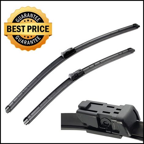 Coppia spazzole tergicristallo aero flat vw eos