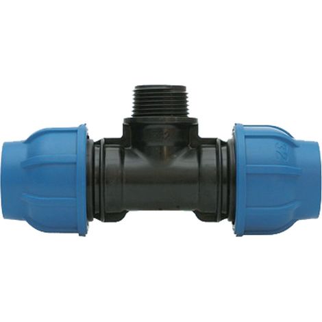 RACCORDI A COMPR."T"MM.25 FIL.M.3/4"-916