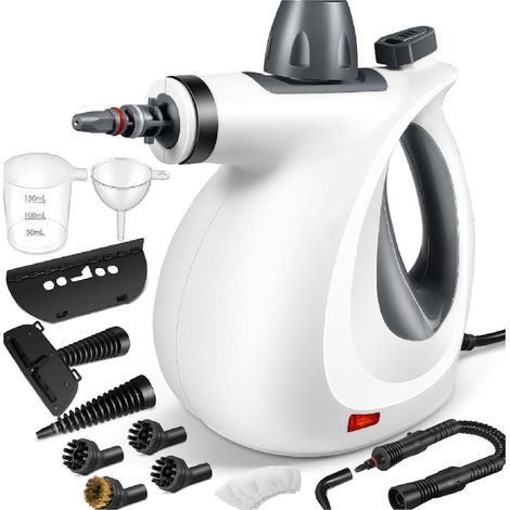 Nettoyeur vapeur, dissout la saleté et la graisse, pour toutes surfaces, élimine 99,9 % des germes, sans produits chimiques, facile à utiliser, 350 ml, 29 x 24 x 13,5 cm, 1,72 kg - STEAMLA (1/5)