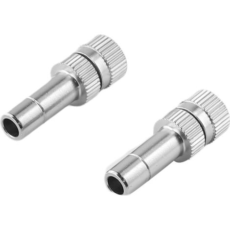 Buse de pulvérisation en laiton, buse d'atomisation 8 mm, adaptée aux systèmes refroidissement extérieurs, à l'aménagement paysager, l'humidification l'air, l'i 10 pièces 0.8mm(0.0315in) Pièces (1/5)