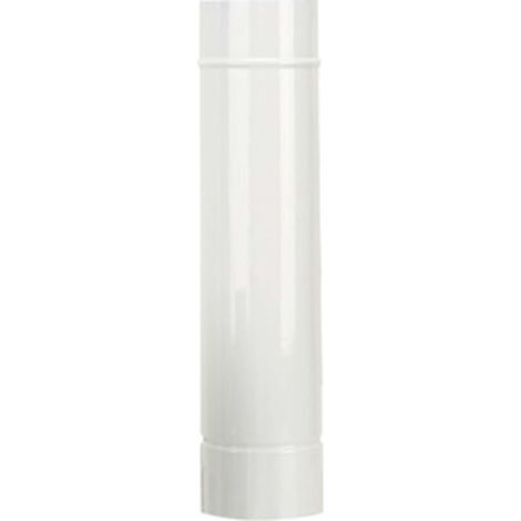 TUBO PORCELLANATO D 13 X H  50CM BIANCO CLASSIC - 6 pezzi