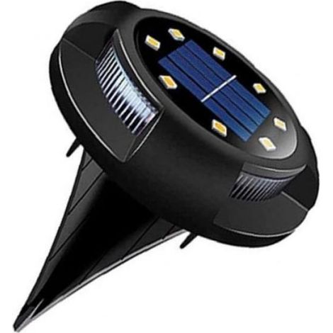 Unique Lumières solaires imperméables 8Leds de jardin plancher lampe terrasse blanche coloré lumière (1/4)