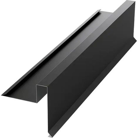 Bordure fronton brise vent, gris Mat RAL 7024