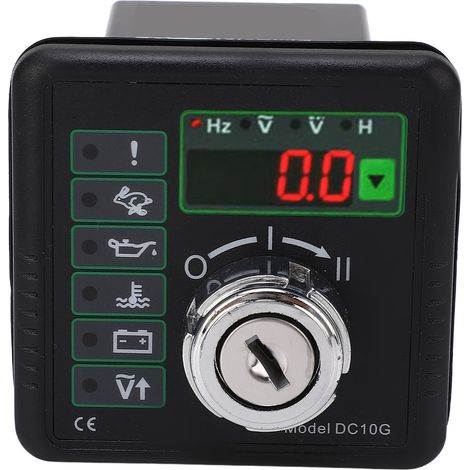 Dieselgenerator-Steuermodul mit manuellem Start, Spannungs- und Zeitanzeige, DC10G, 15-300VAC, Motormanagementmodul. (1/5)