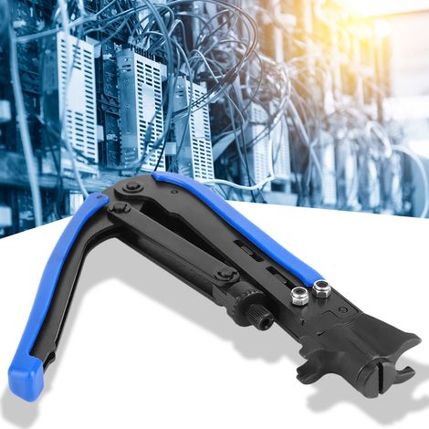 Pince à sertir coaxiale RG59/RG6 pour câble réseau (1/5)