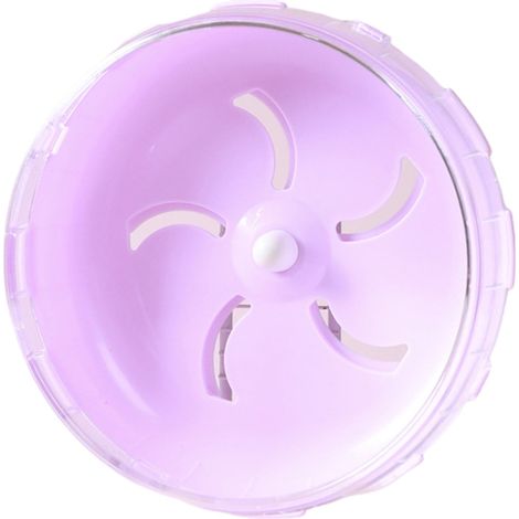 Roue D Exercice Pour Rongeurs - Silencieuse - Antidérapante - Diamètre 21 5 Cm - Pour Hamster Chinchilla Gerbille Hérisson Souris - 1 Pièce (1/5)