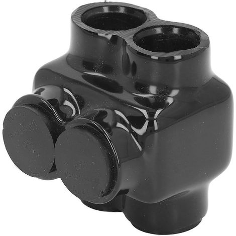 Mehrfachkabelverbinder, 2-Port, isoliert, vinylbeschichtet, Aluminium, Doppel-Eingangsverbinder, elektrischer Stromanschluss