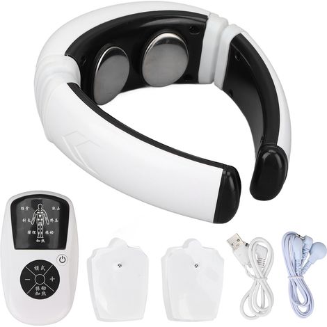 Nackenmassagegerät, Elektrotherapie, Magnetvibration, Linderung von Nackenschmerzen, Entspannungsgerät für Männer und Frauen. (1/5)