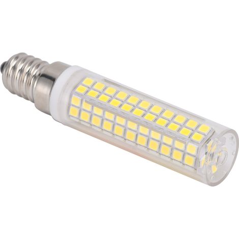 E14 LED-Lampe in Maisgelb, 1500 lm, 136 LEDs, dimmbar, 12 W, Kaltweiß, 220 V, für Kronleuchter, Deckenleuchten und Wandleuchten (1/5)