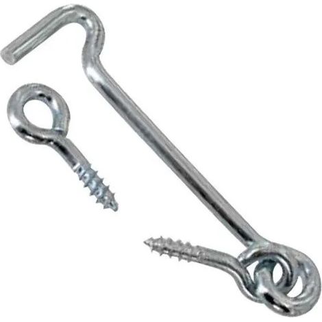 Ganci di sostegno in acciaio zincato, 6x140mm, 1 pezzo