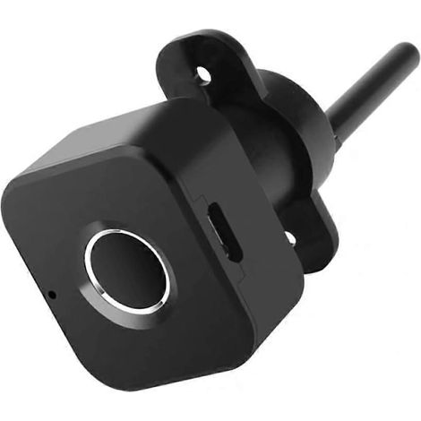 Wiederaufladbares, schlüsselloses biometrisches Fingerabdruck-Schubladenschloss per USB für Zuhause und Büro. (1/5)