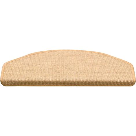 Trapmaantje Sisal - Naturel - 25 x 65 cm - 15 Stuks (1/2)