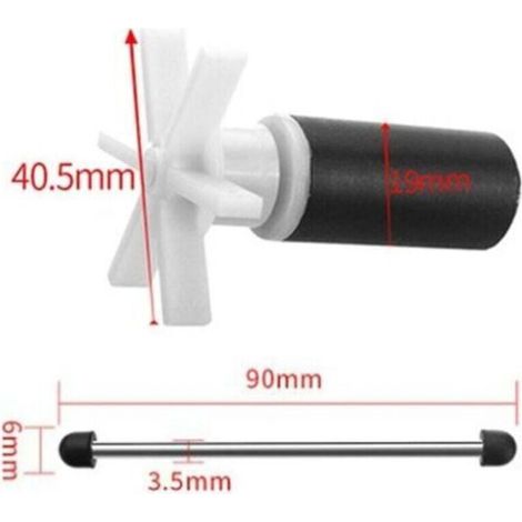 Pour Lay Z Spa Pompe à eau Rotor Silencieux Aquarium Jardin Piscine Accessoires Pompe Turbine Avec (1/5)