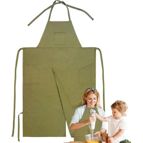 Töpferschürze – 3-Taschen-Schürze – Multifunktionale 3-Taschen-Schürze (1/5)