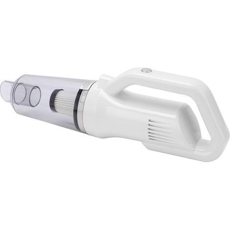 Nettoyeur de voiture sans fil blanc 120 W, aspiration de 12 000 Pa, aspirateur portable pour la maison et la voiture (1/5)