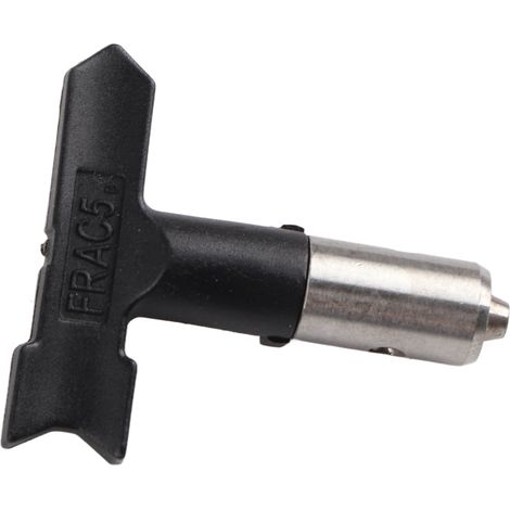 Pointe de pistolet à peinture sans air en acier au tungstène réversible, buse 313, accessoire outil maison, noir (1/3)