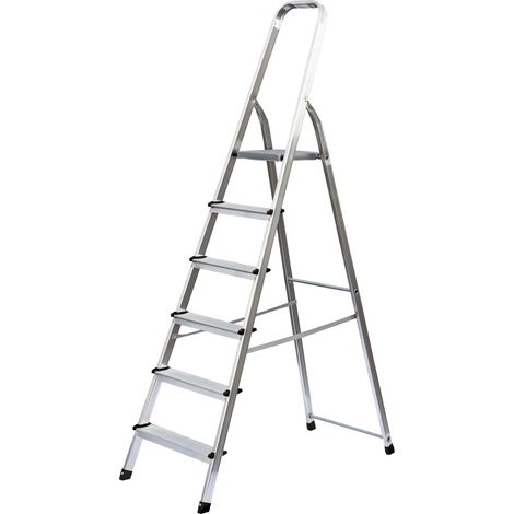 MUNK Standard Haushaltsleiter 6 Stufen (1/2)
