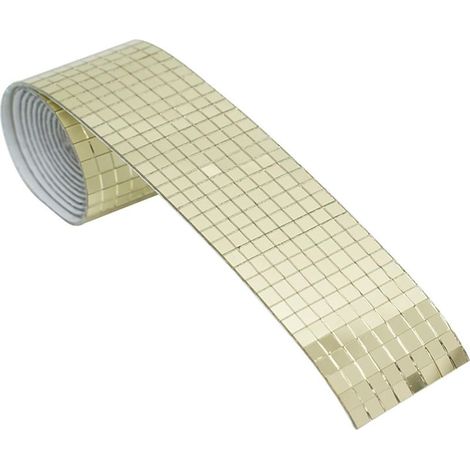 Feuille de verre de carreaux de verre carrés auto-adhésifs pour autocollant mural artisanal artisanal (1/4)